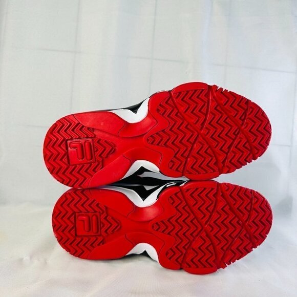 Fila Mens MB Black Lace Up Mid Top Athletic Basketball Shoes Size US 9 - Picture 11 of 12